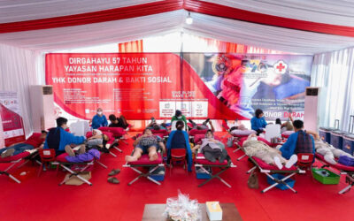Setetes Darah, Sejuta Harapan: Yayasan Harapan Kita Gelar Donor Darah dalam Rangka Dirgahayu ke-56